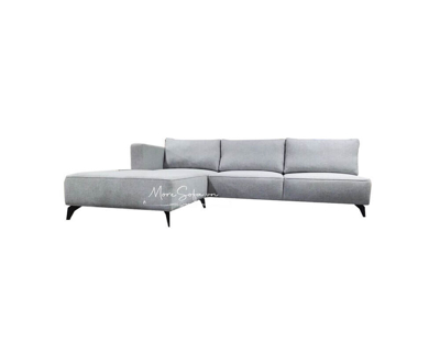 Picture of Ấn tượng với sofa góc màu xám sang trọng và tinh tế